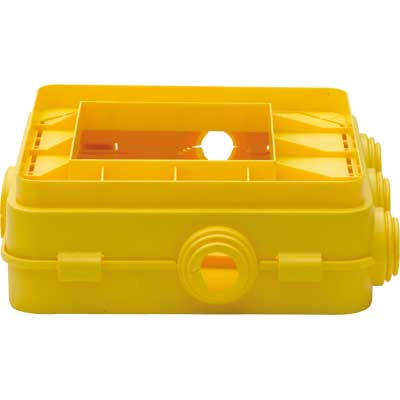 CASSETTA DA INCASSO PER VALVOLE UNA USCITA  11,7 x 11,7 H 13,8     RUBINETTERIE BRESCIANE