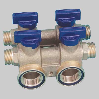 COLLETTORE TOTEM FREDDOFREDDO TIEMME  M.3/4 2x21/2x16     TIEMME