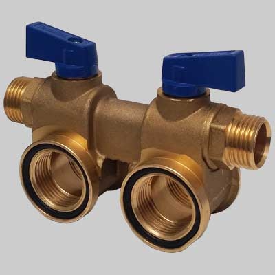 COLLETTORE MODULARE TOTEM 2 VIE FREDDO TIEMME  3/4 1x1     TIEMME