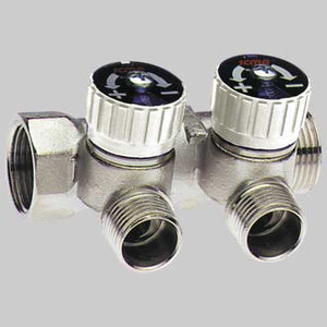 COLLETTORE LINEARE CON RUBINETTI ICMA 2  1x1/2 3 Vie     ICMA