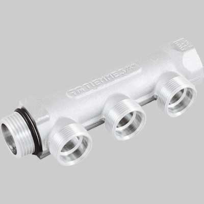 COLLETTORE LINEARE CROMATO  5 VIE 1  24 x 19     TIEMME