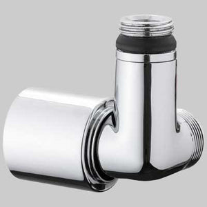 VALVOLA DAFNE TERMOSTATICA AD ANGOLO DX CROMO  1/2  24 x 1.5     ICMA