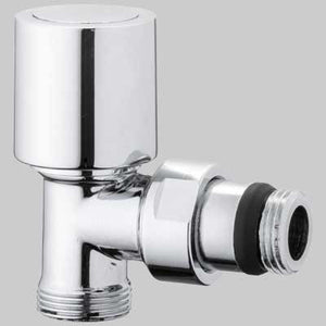 VALVOLA AIDA TERMOSTATICA A SQUADRA CROMO  1/2  24 x 1.5     ICMA