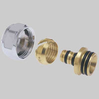 ADATTATORE MULTISTRATO CALOTTA CROMATA  Ø 14x2  24 x 1.5     ICMA