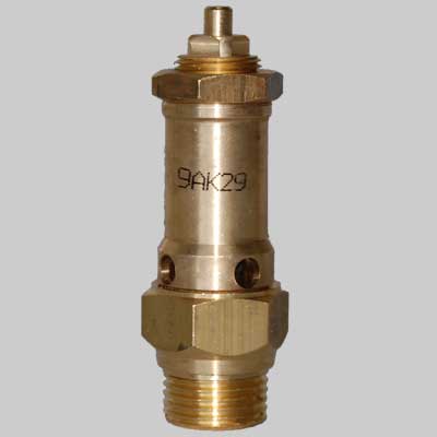 VALVOLA DI SICUREZZA A MOLLA TARABILE SCARICO LIBERO  3/4     OR