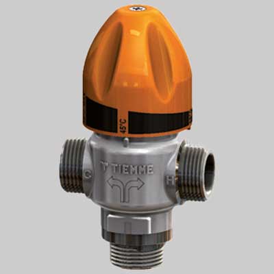 MISCELATORE TERMOSTATICO M PER SOLARE  3/4     TIEMME