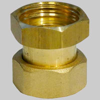 RACCORDO DI GIUNZIONE CON DADI GIREVOLI FF  FF 3/4     MADE IN ITALY