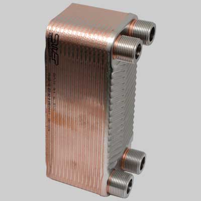 SCAMBIATORE DI CALORE TMS  40 piastre 60 KW 3/43/4     MADE IN ITALY