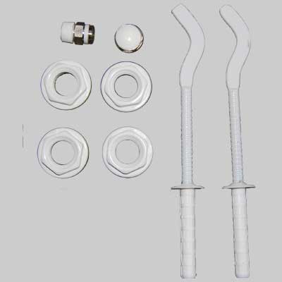 Kit per radiatori completo di mensole  1 x 1/2     MADE IN ITALY