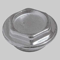 TAPPO CIECO ZINCATO  1 Sx Ø 48     MADE IN ITALY