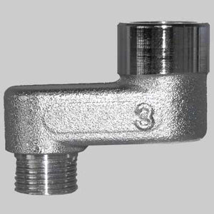 RACCORDO MF ECCENTRICO PER RADIATORE  3/8 x 30 mm     MADE IN ITALY