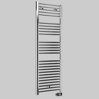 TERMOARREDO SCALDASALVIETTE ELETTRICO CORTINA EVO CROMATO  H. 920  L 480     LAZZARINI