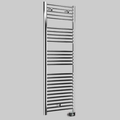 TERMOARREDO SCALDASALVIETTE ELETTRICO CORTINA EVO CROMATO  H. 1375  L 480     LAZZARINI
