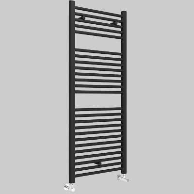 TERMOARREDO SCALDASALVIETTE SANREMO NERO OPACO  H.803xL.500 Int.450     LAZZARINI