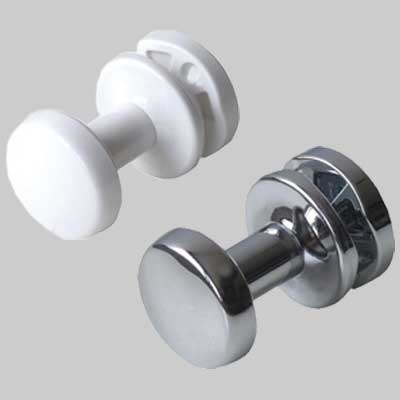 COPPIA Appendiabito dm 30 per scaldasalviette  Bianco     PIKA'