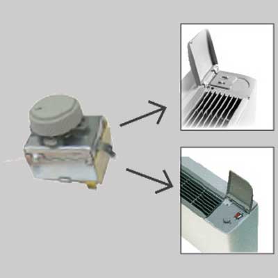 TERMOSTATO AMBIENTE A BULBO       VENTILCLIMA
