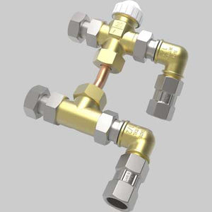 KIT IDRAULICO NEMO 3 VIE MOTORIZZABILE      IDEAL CLIMA