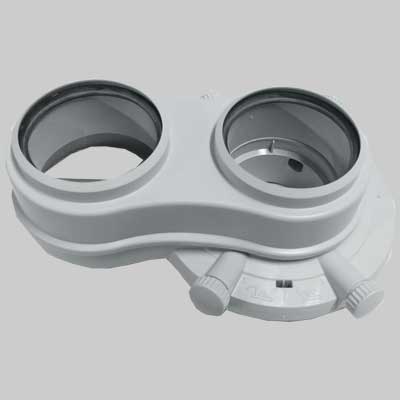 SDOPPIATORE A BAIONETTA PER CALDAIE  80/80     VAILLANT