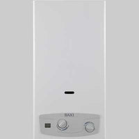 SCALDINO A GAS ACQUAPROJET BLUE CAMERA APERTA  11 LT Metano     BAXI