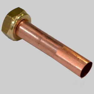 TUBO RAME DRITTO PER CALDAIE  18 x 180 Cart. 3/4     MADE IN ITALY