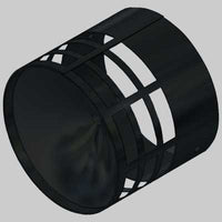 TERMINALE DI SCARICO IN NYLON  Ø 80     MADE IN ITALY