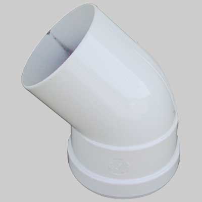 CURVA 45  ° CON GUARNIZIONE DOPPIO LABBRO   EE ? 80 M/F     MADE IN ITALY