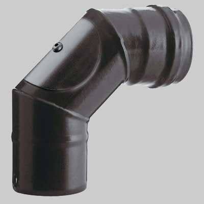 CURVA A 90  ° CON ISPEZIONE   EE ? 80 mm     MADE IN ITALY