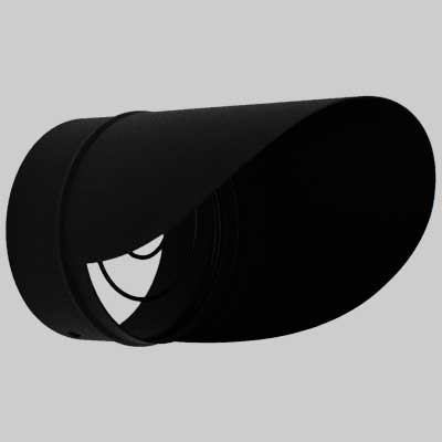 GRIGLIA CON PARAPIOGGIA  Ø 80     CONTI