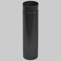 TUBO NERO OPACO  Cm 25 Ø 130     MADE IN ITALY