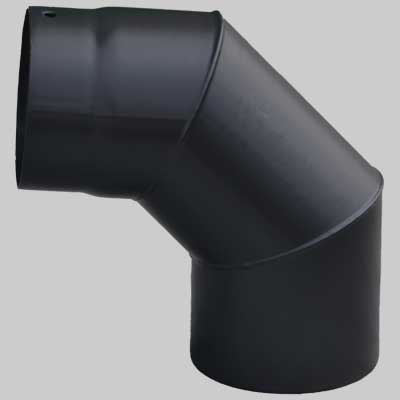 CURVA CHIUSA NERO OPACO  90  °  EE ? 120     MADE IN ITALY