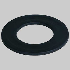 ROSONE DI FINITURA NERO OPACO  Ø 130     MADE IN ITALY