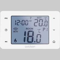 TERMOSTATO HOMEFLOW W WIFI  Programmazione settimanale     AVIDSEN