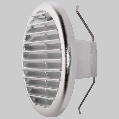 GRIGLIA CIRCOLARE CROMATA UNIVERSALE  Ø 145 Foro 80125     VECAM