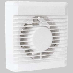 ASPIRATORE ELETTRICO Ø 100  Bianco     VECAM