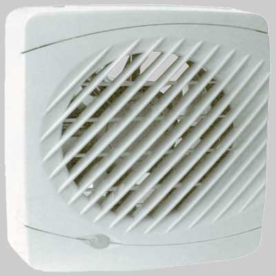 ASPIRATORE ELETTRICO Ø 120  Bianco     VECAM