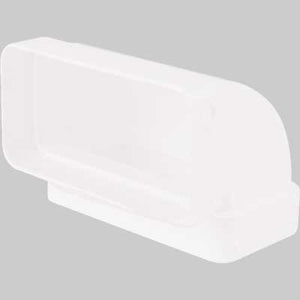 GOMITO 90  ° RETTANGOLARE VERTICALE  55 x 110 mm     VECAM