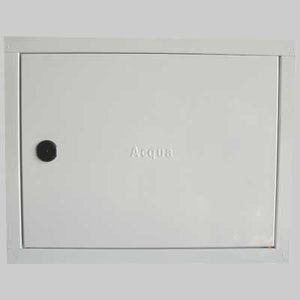SPORTELLO PER CONTATORE ACQUA PREVERNICIATO BIANCO  300 x 400 x 20     MADE IN ITALY