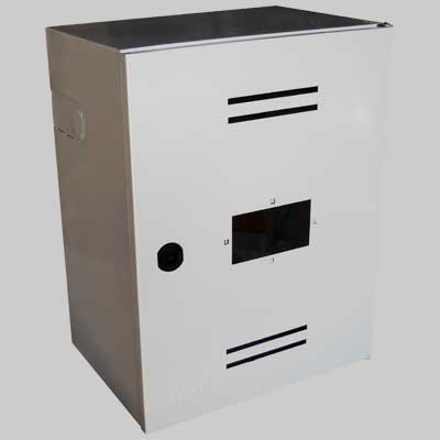 CASSETTA PER CONTATORE GAS PREVERNICIATA BIANCA  500 x 300 x 250     MADE IN ITALY