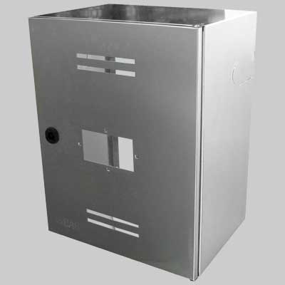 CASSETTA PER CONTATORE GAS ZINCATA  500 x 400 x 250     MADE IN ITALY