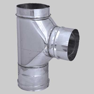 RACCORDO A TEE 90  °  300     MADE IN ITALY