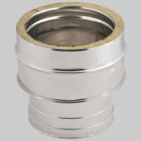 RACCORDO CALDAIA DOPPIA PARETE  100 150 100     MADE IN ITALY