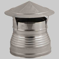 CAPPELLO CINESE DOPPIA PARETE DIAMETRO ESTERNO FEMMINA  Int. Ø 150  Est. Ø 200     MADE IN ITALY