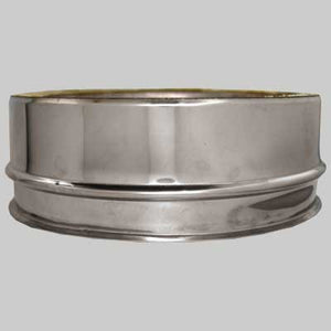 TAPPO RACCOLTA CONDENSA DOPPIA PARETE  Int. Ø 100  Est. Ø 150     MADE IN ITALY