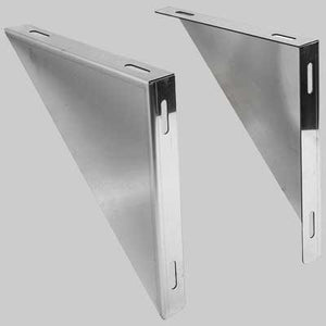 ANGOLARE DI SUPPORTO MURALE  (AxBxC) 400 x 300 x 40     MADE IN ITALY