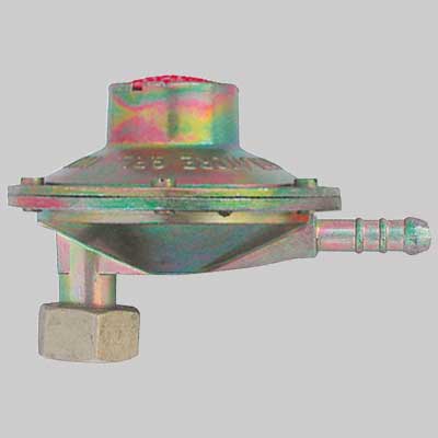 Regolatore gas bassa pressione uso domestico  Verticale tatatura fissa 30 Mbar     MADE IN ITALY