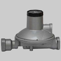 REGOLATORE GAS BASSA PRESSIONE A NORMA  10 Kg 1/2 x 1/2     MADE IN ITALY