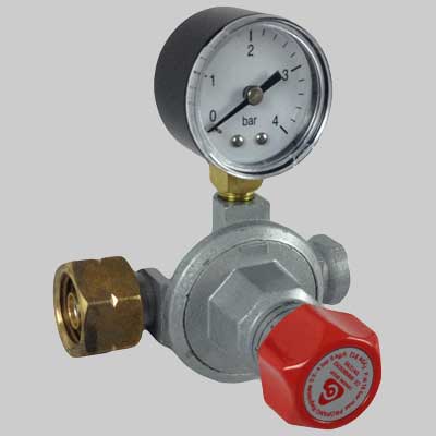 RIDUTTORE DI ALTA PRESSIONE 8 KG  1/4 F singolo stadio     MADE IN ITALY