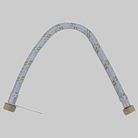 MANICHETTA FLESSIBILE PER ACCOPPIAMENTO  FF 1/2 cm 100     MADE IN ITALY