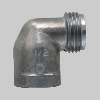 RACCORDO A GOMITO M/F  1/2     MADE IN ITALY