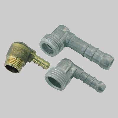 RACCORDO PORTAGOMMA A GOMITO MASCHIO  1/2 Gpl ottone giallo     MADE IN ITALY